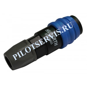 HUBERTH RP208403 Соединение быстроразъемное пластиковое под шланг 8х12 мм