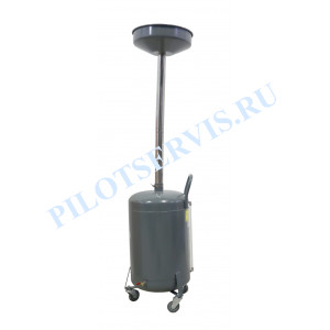 KraftWell KRW1830.80L Установка для слива масла/антифриза (80л)