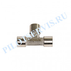 A134/2.R Тройник ROSSVIK Т-обр FFF 1/4"