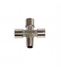 A138/2.R Соединитель крест ROSSVIK FFFM 1/4"