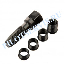 Метчик свечной М14 с набором футорок VR50162