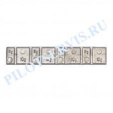 Груз самоклеющийся h-4 мм (синий скотч) (50 шт. в уп.)