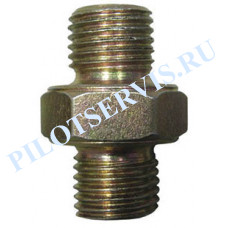PK-0232 Нипель 1/4п-1/4п
